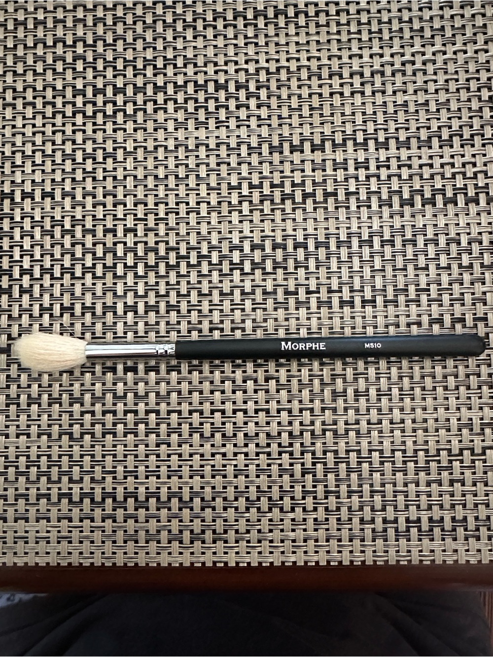 Morphe Black Handle White Tapered Blending Brush M510